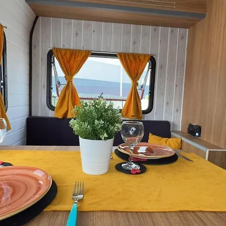 Caravan In The Cappadocia Valley Campsite